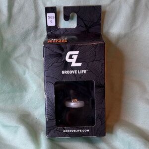 Groove Life Sz. 6 Thin Solid Pearl Silicone Ring